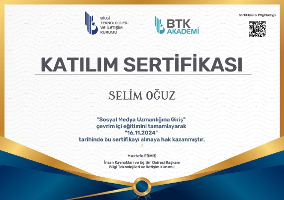 Sertifika 6